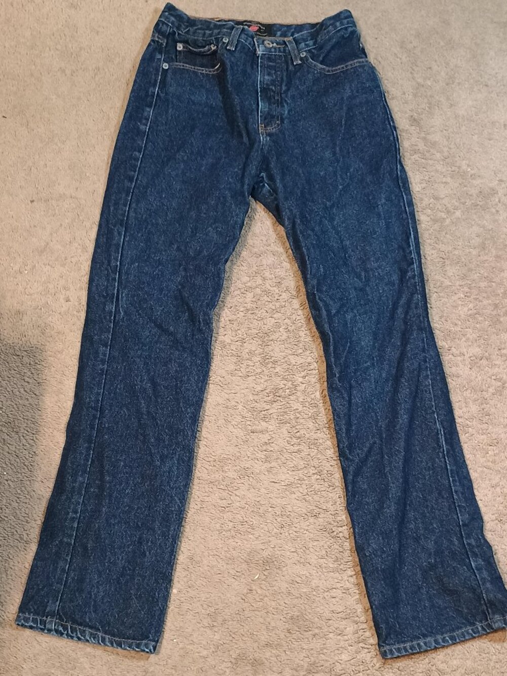 American Eagle/Dungarees/Womens 4/Dark Wash Vintage Y2K Straight Leg Denim Jeans